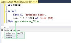 How To Check Database Size In Sql Server Using Query Sql Server Guides - Best Mountain Photos in HD