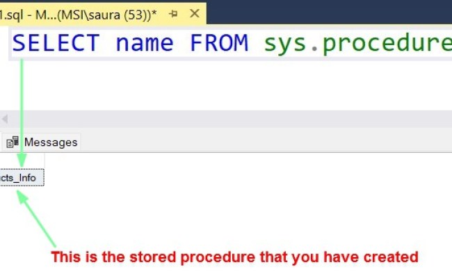 Create Stored Procedure In SQL Server - SQL Server Guides