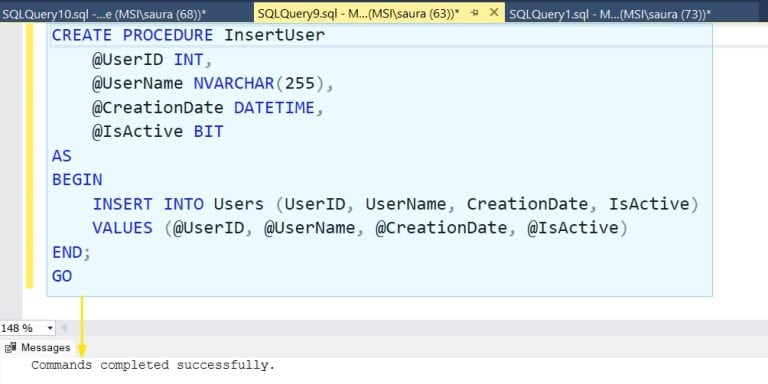 How To Execute Stored Procedure For Insert In Sql Server Sql Server - Download Artistic Mountain Design | HD