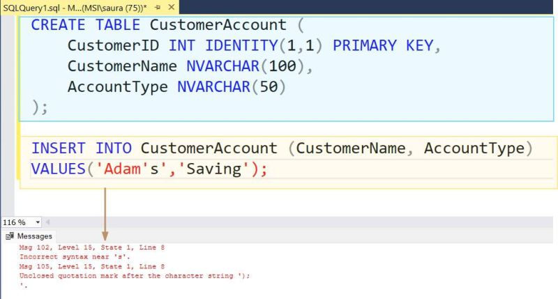 Escape Single Quote In String In Sql Server My Tec Bits Artofit - Premium Sunset Illustration Gallery - 8K