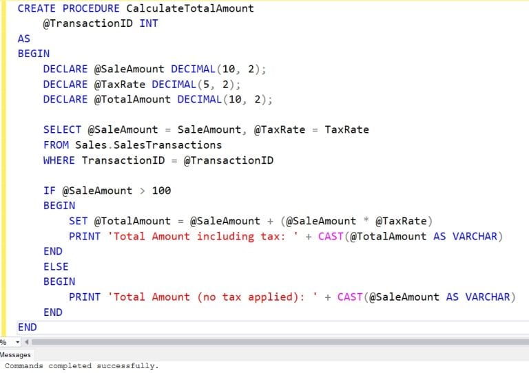 How to use IF-ELSE in SQL Server Stored Procedure - SQL Server Guides