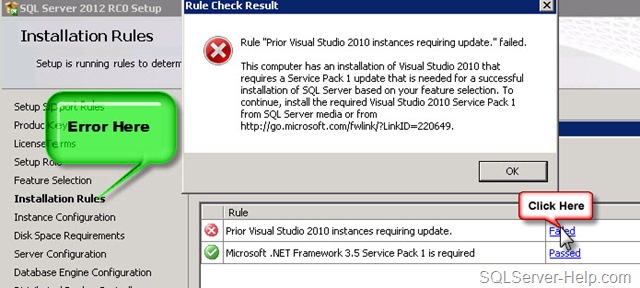 After upgrading to latest release candidate (rc) for visual community 2017, we encountered an error regarding signing an. Help Getting Visual Studio Service Pack Error While Installing Sql Server 2012 Release Candidate 0 Rc0 Help Sql Server