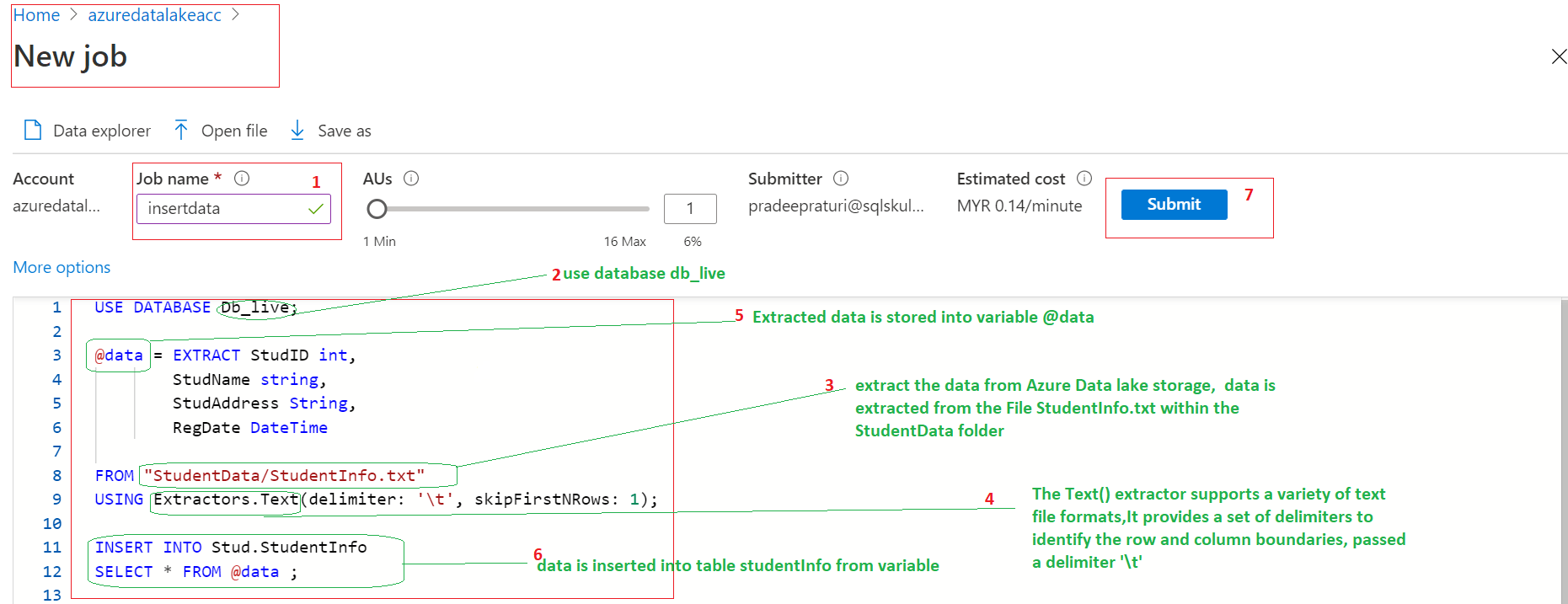 Load Data from Azure Data Lake Storage to Azure database - SQL BI Tutorials
