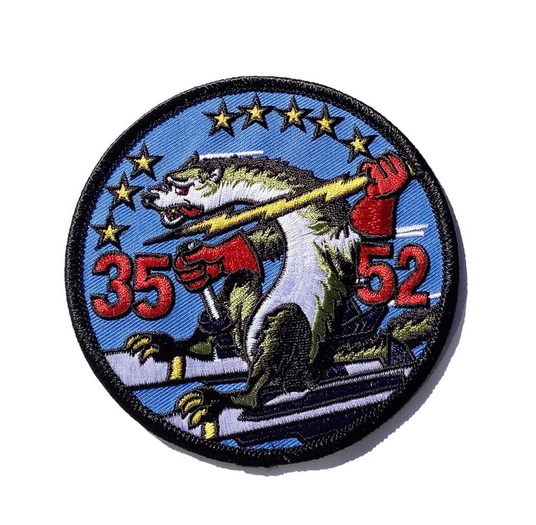 37th Tactical Fighter Wing Patch Wild Weasel Bunkermilitary - Premium Minimal Wallpaper Gallery - Ultra HD