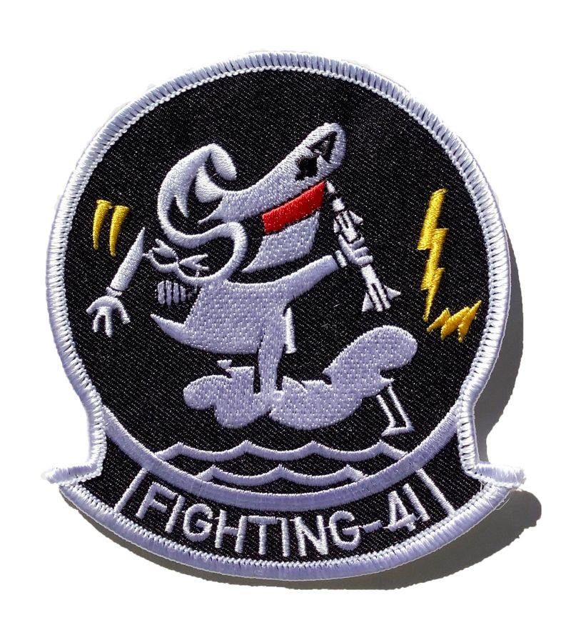 Vf 41 Vfa 41 Black Aces Patch Squadron Nostalgia - Minimal Picture Collection - HD Quality