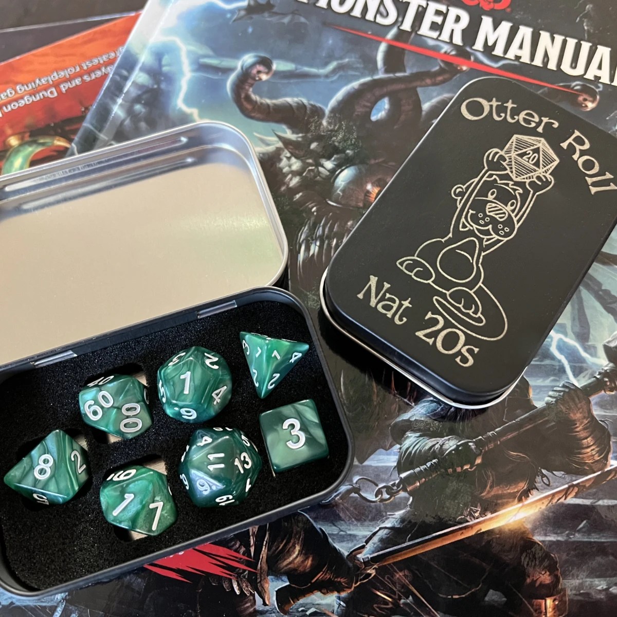 generic dice set tackle box Metal Gift Shakespeares Customize Vox Machina Dice Set: Taryon