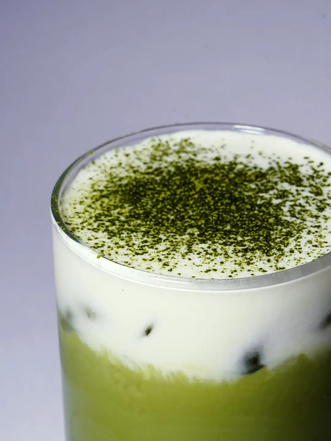 Matcha Latte with foam_2