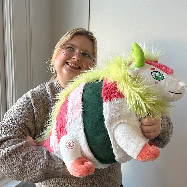 Squishable Dragon Roll Squishable - Geometric Image Collection - 4K Quality