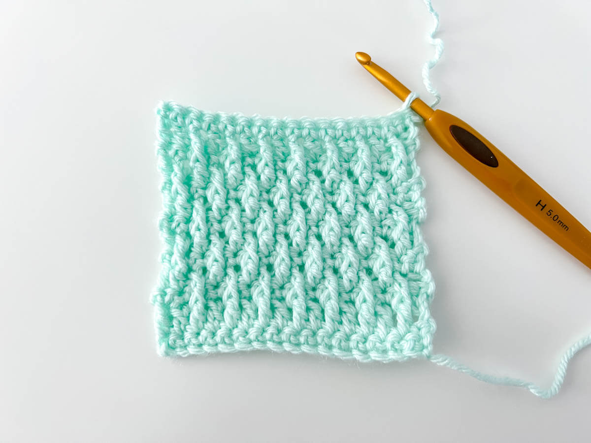 How To: Easy Alpine Stitch Crochet Tutorial