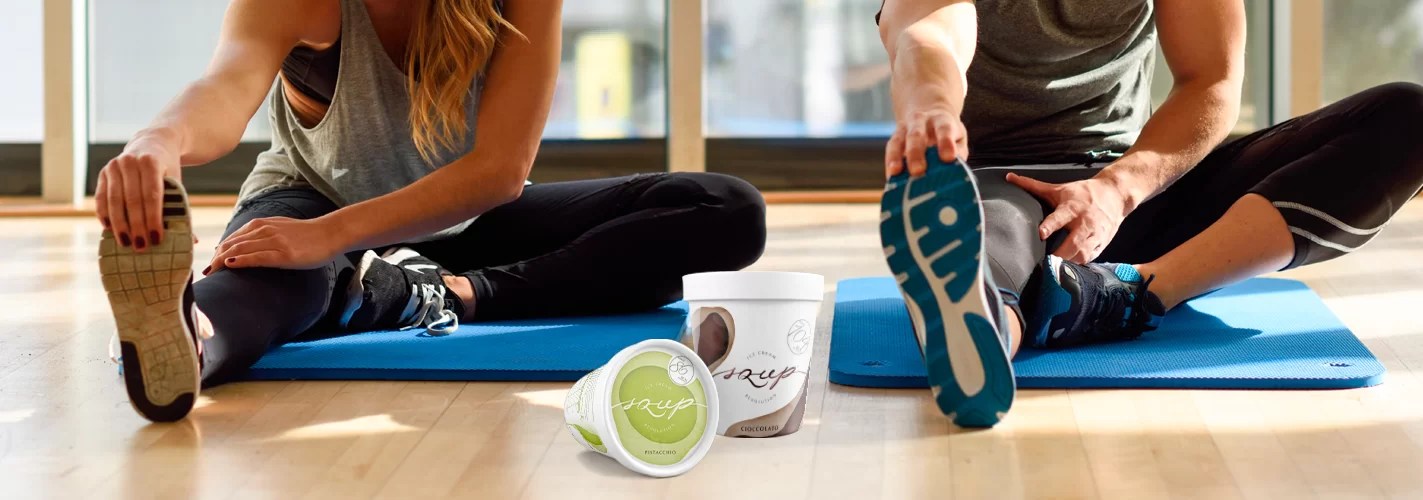Gelato dopo lo sport? Con Squp si puo’!
