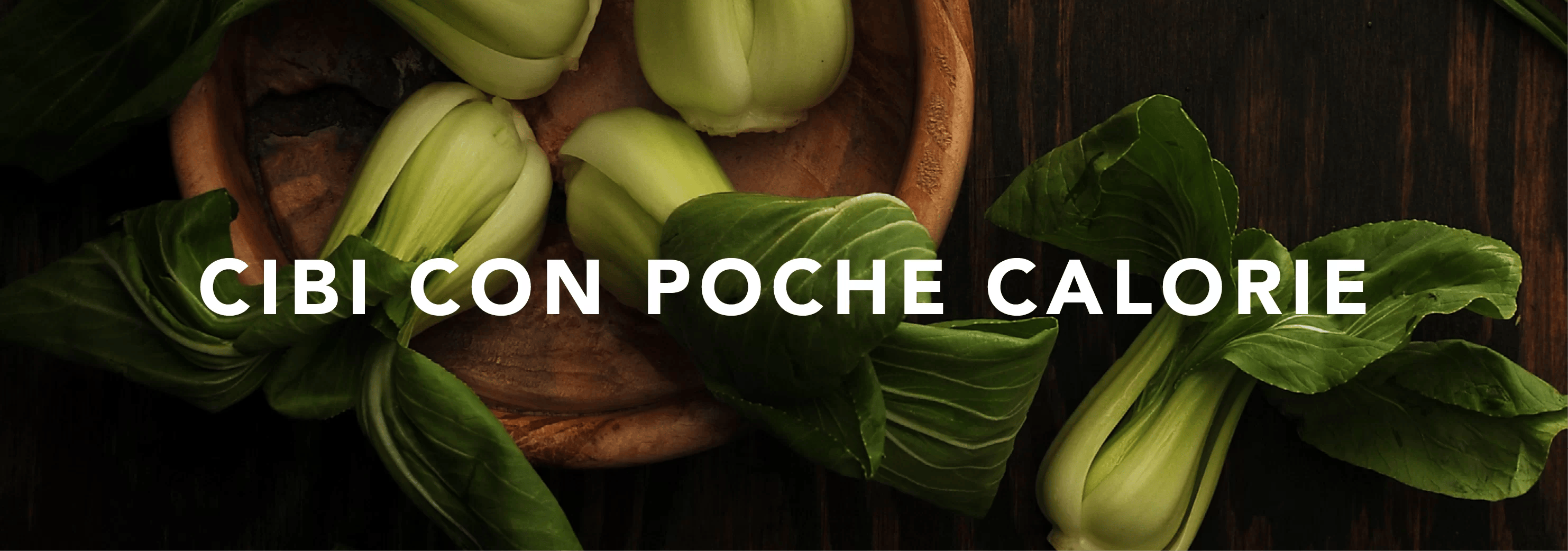 Cibi con poche calorie