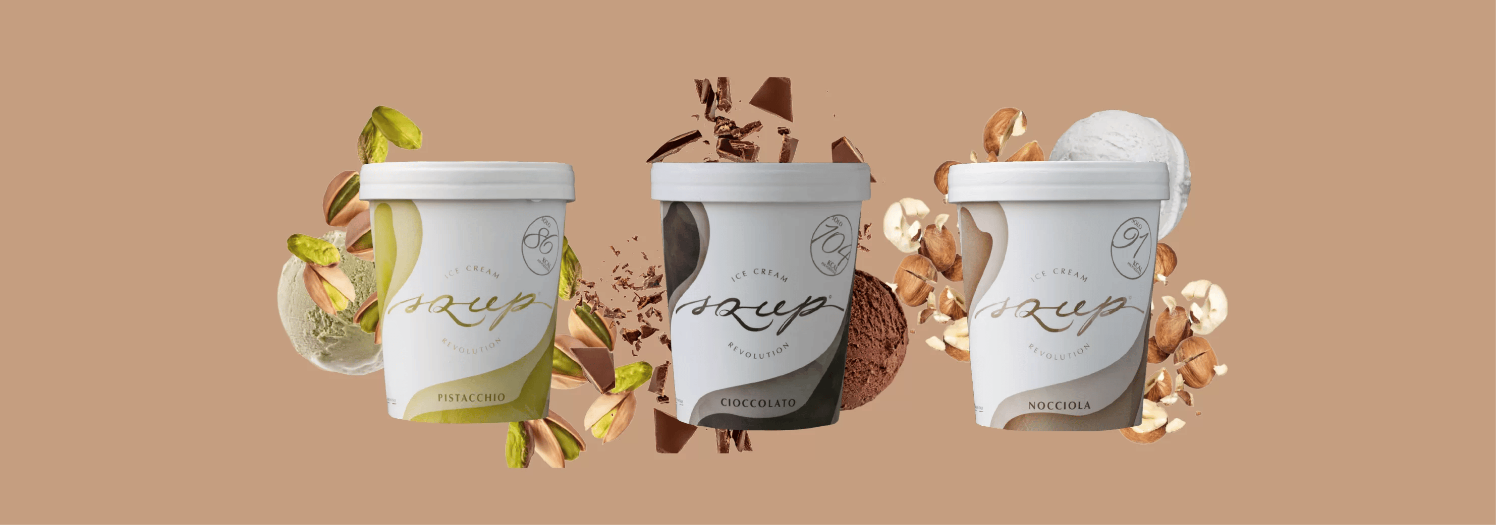 Gelati senza zuccheri aggiunti