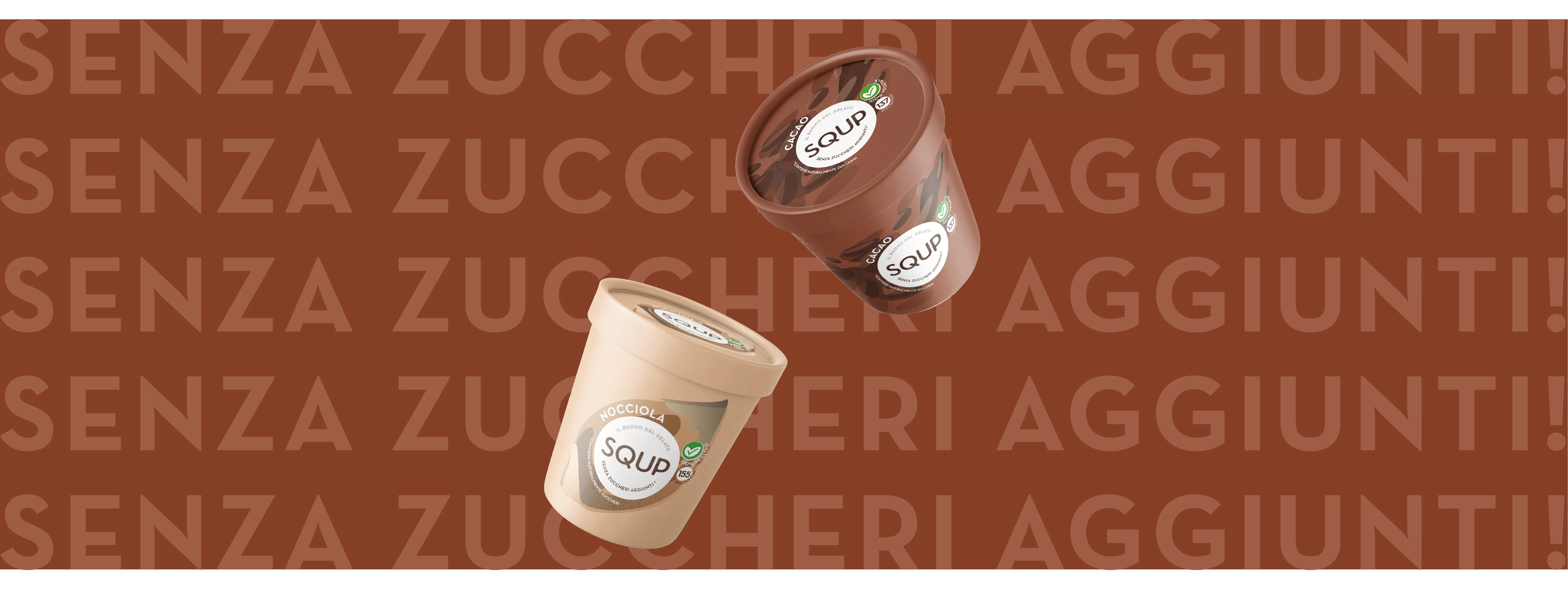 Gelato in barattolo senza zuccheri aggiunti