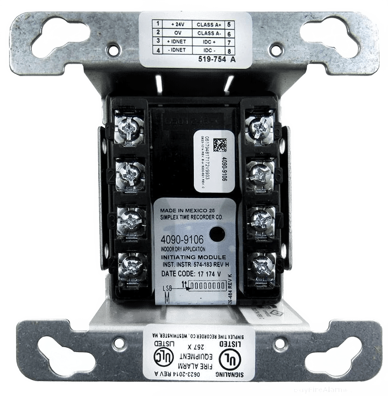 Simplex 4098 9822 Unsupervised Relay Module - Classic Abstract Pattern - High Resolution