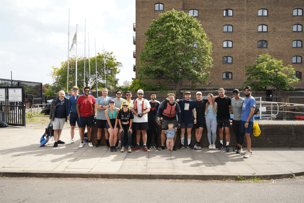 SRC Completes Thames Rowing Marathon in Support of Local Charity Partner