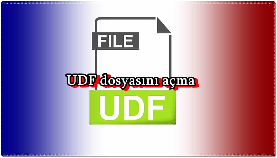 How to open files with udf extension?