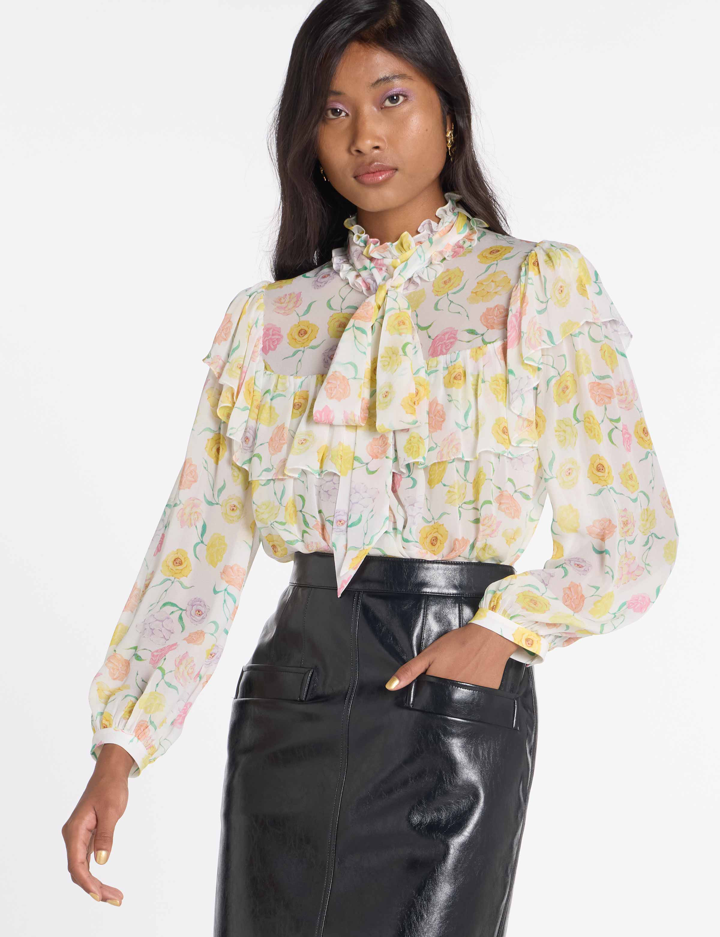 DANCING ROSA BLOUSE