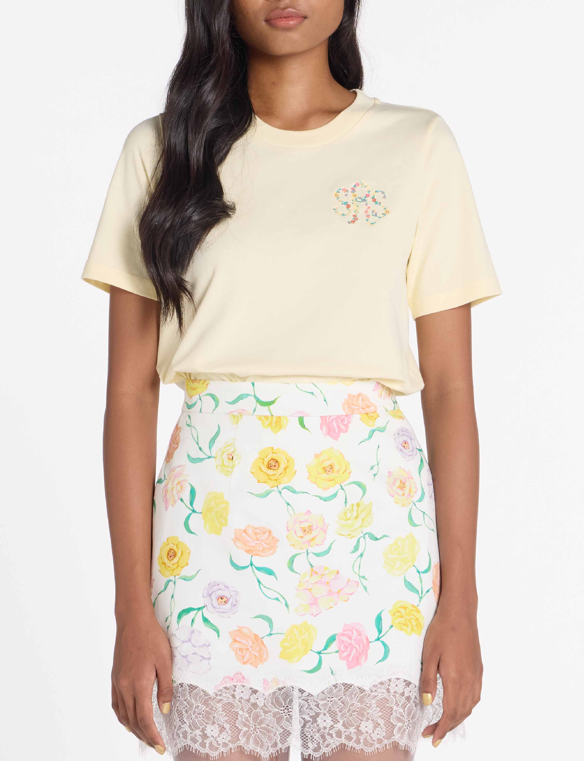 DANCING ROSA MINI SKIRT
