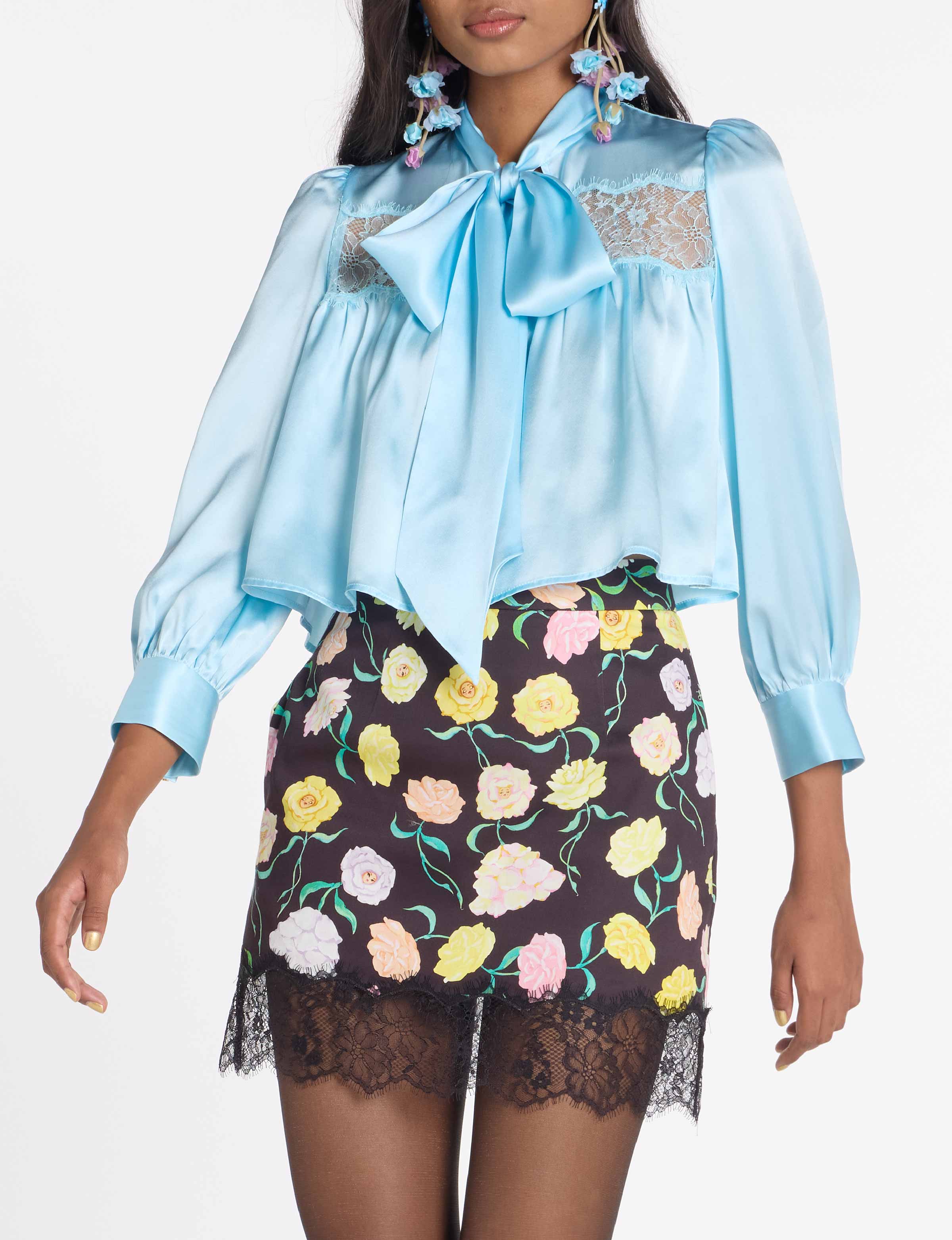 DANCING ROSA MINI SKIRT
