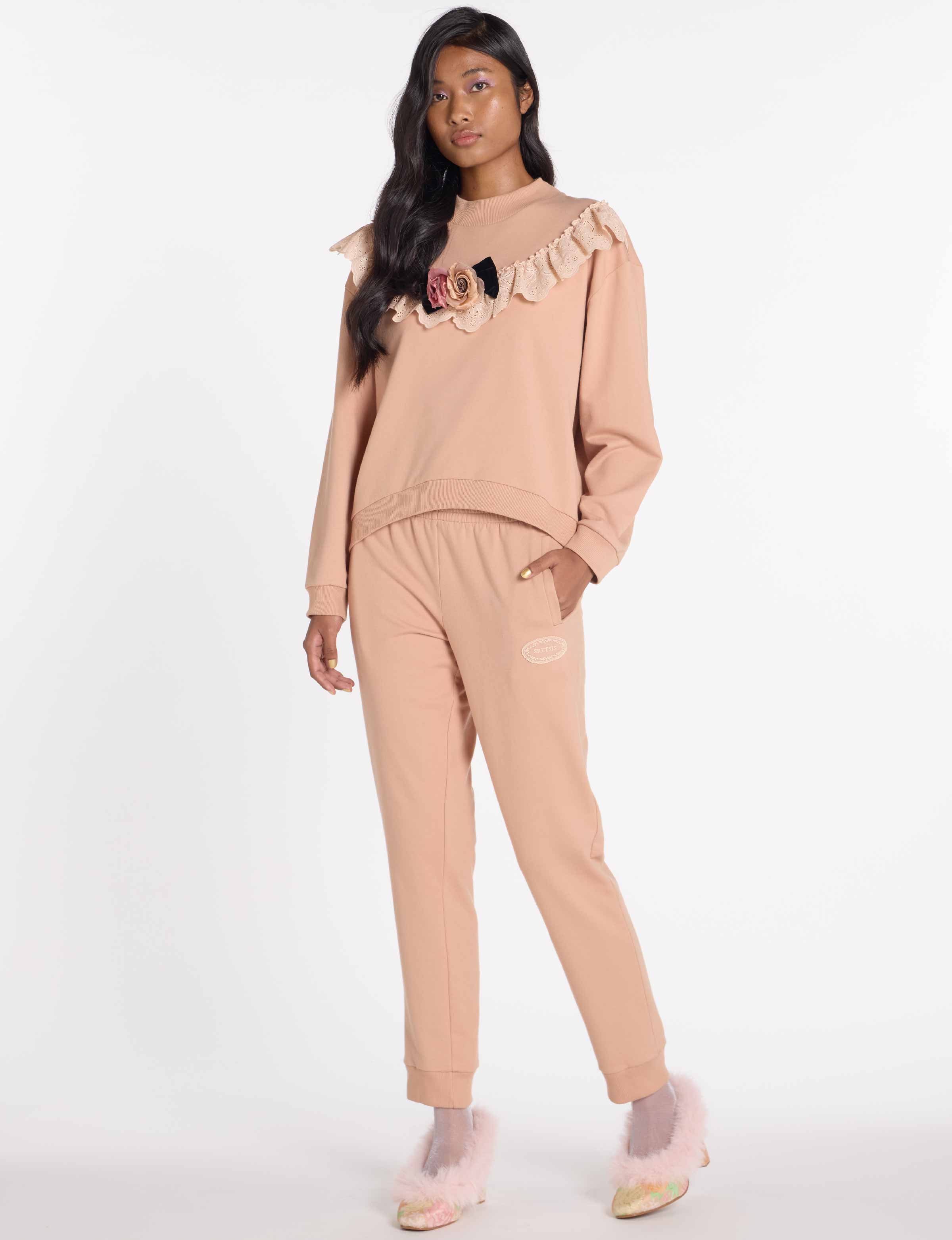 MON ROSE SWEAT SET