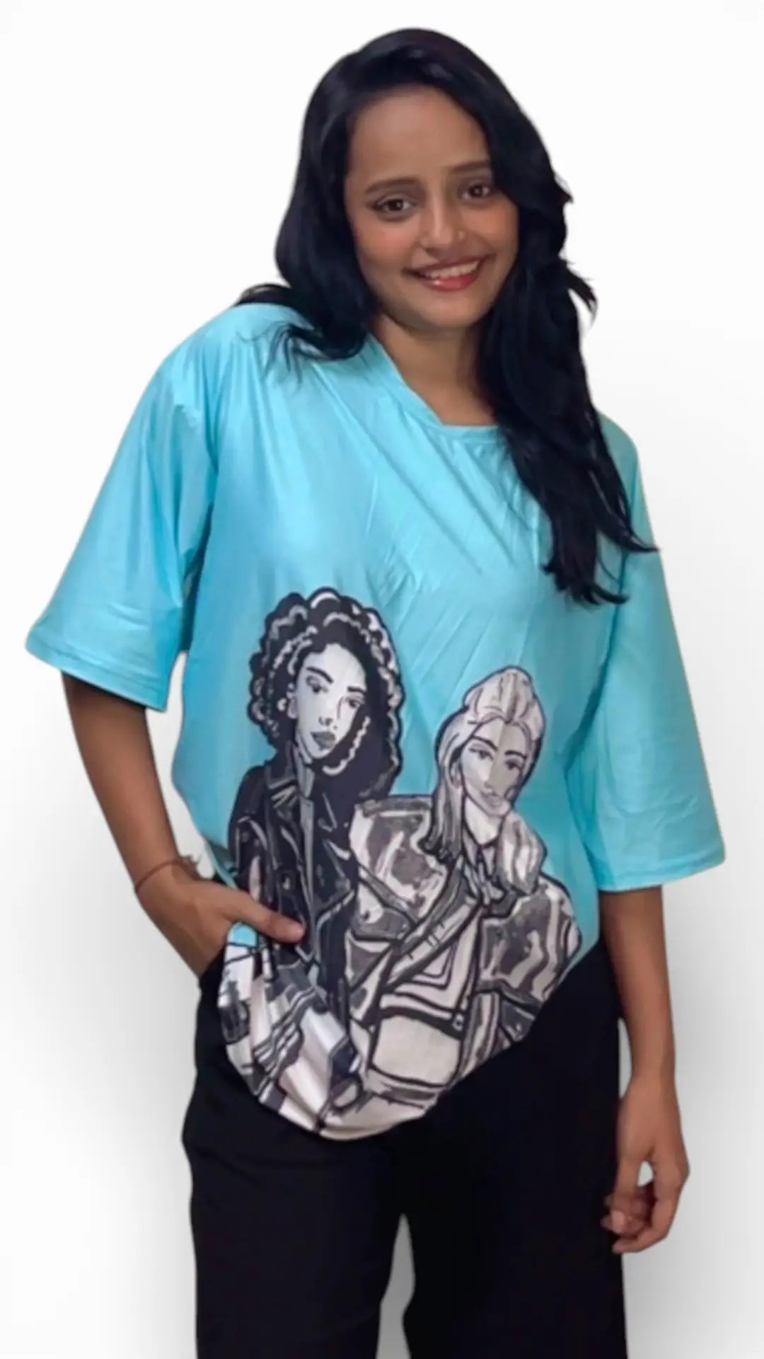 Baggy Style Oversized T- Shirt