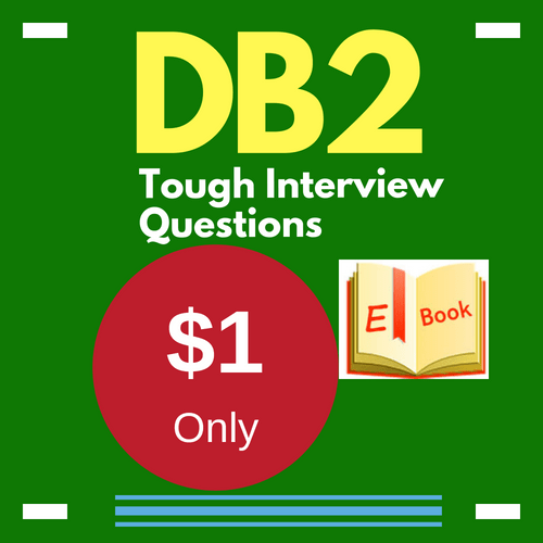DB2 tough interview questions e-book