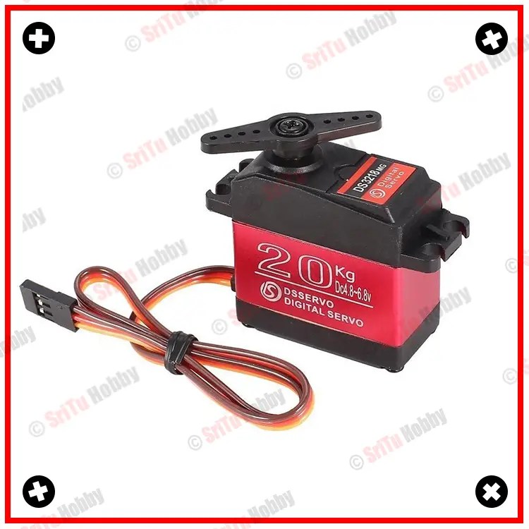 SM-S8166M High Torque Waterproof Servo – 30-33kg, All Metal Gears, Compatible With Futaba/JR/Sanwa/Hitec RC Systems - View #7