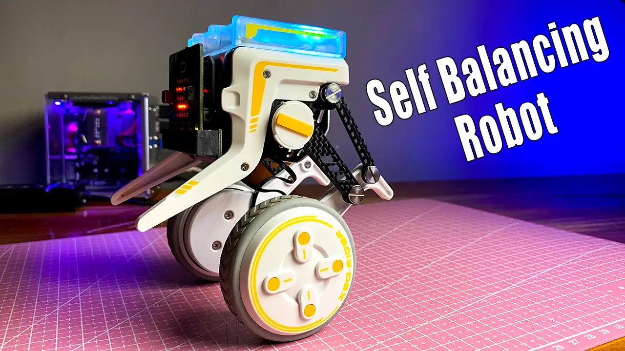 XGO Rider Micro:bit Self Balancing Robot | World's first palm