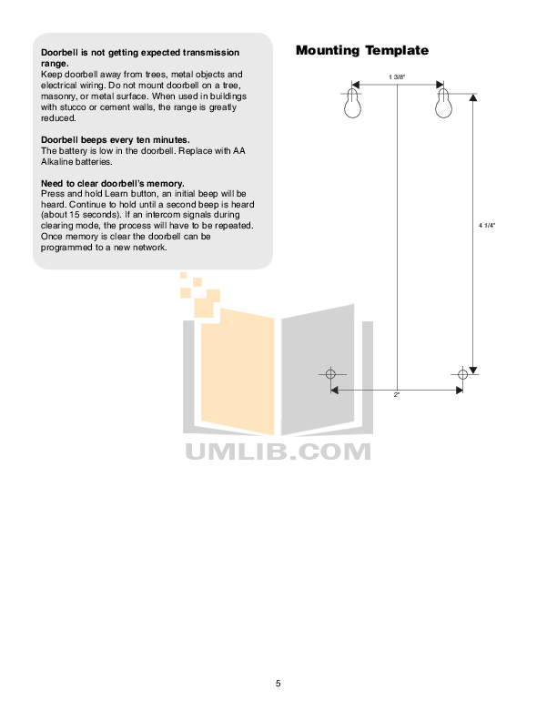 Wireless portable intercom user manual 1 details for fcc id hbwnls1 made by chamberlain group inc, the. Pdf Manual For Chamberlain Other Rfdi Wireless Intercom