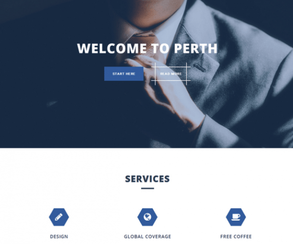 Perth-Business-WordPress-theme