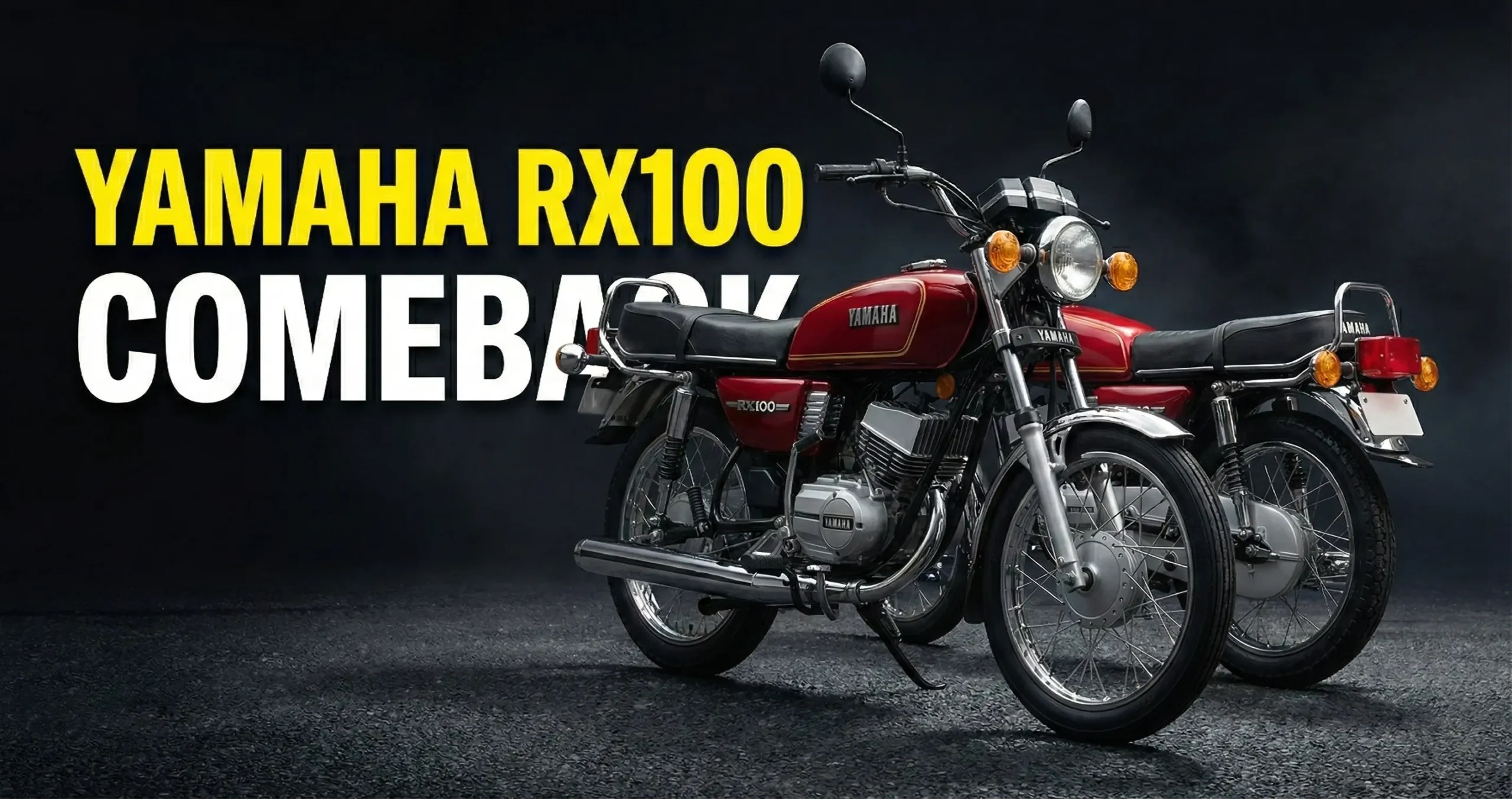 Yamaha RX100 Comeback