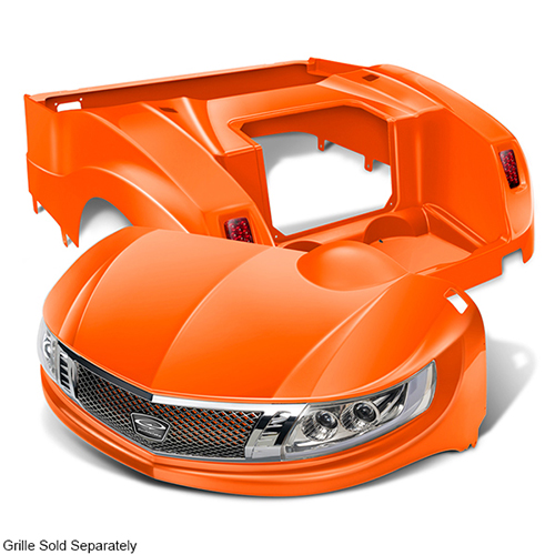 DoubleTake Phoenix Body Kit E-Z-Go RXV, Graphite - SS Carts