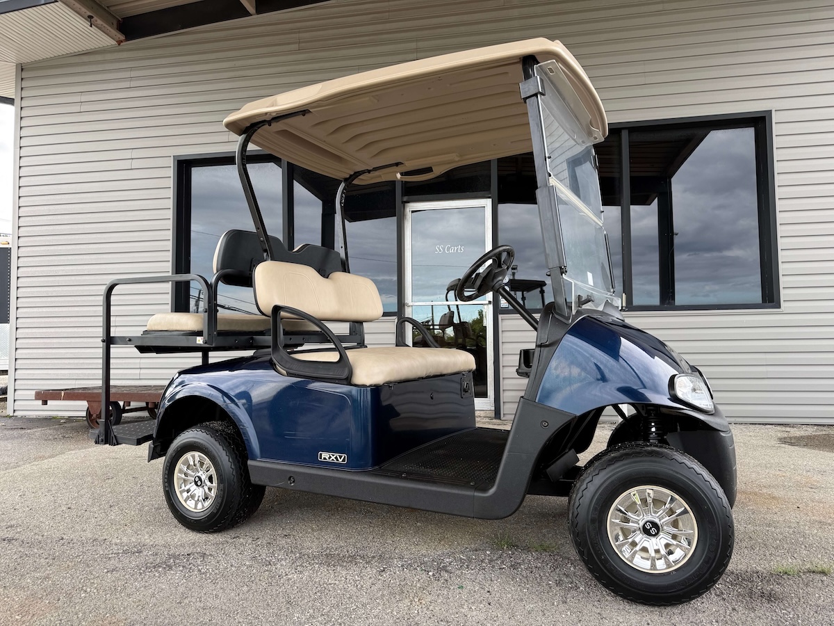 2020 E-Z GO RXV Electric 4P | Patriot Blue