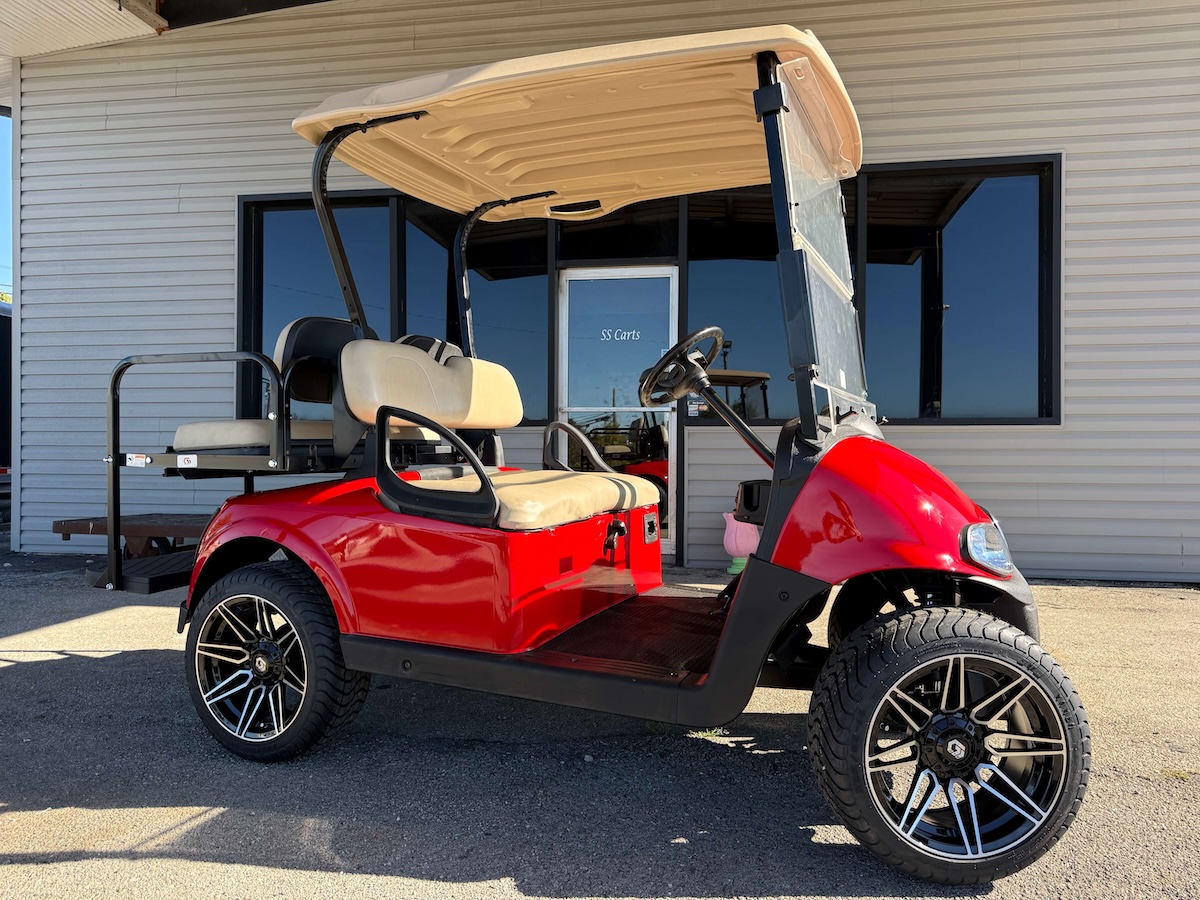 2017 E-Z GO RXV Gas 4P | Flame Red