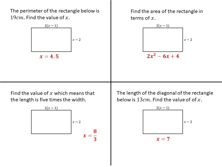 Rectangles 6 – SSDD Problems