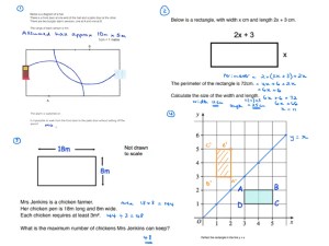 Rectangles – SSDD Problems