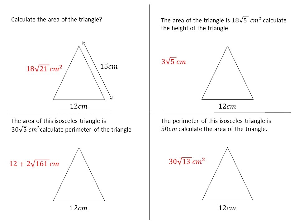 Isosceles triangles 8 – SSDD Problems