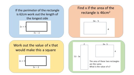 Rectangle Model For Math Problems Another algebraic rectangle – SSDD Problems