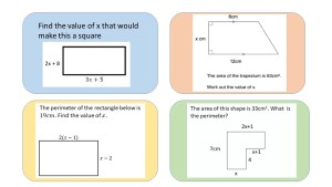Another algebraic rectangle – SSDD Problems