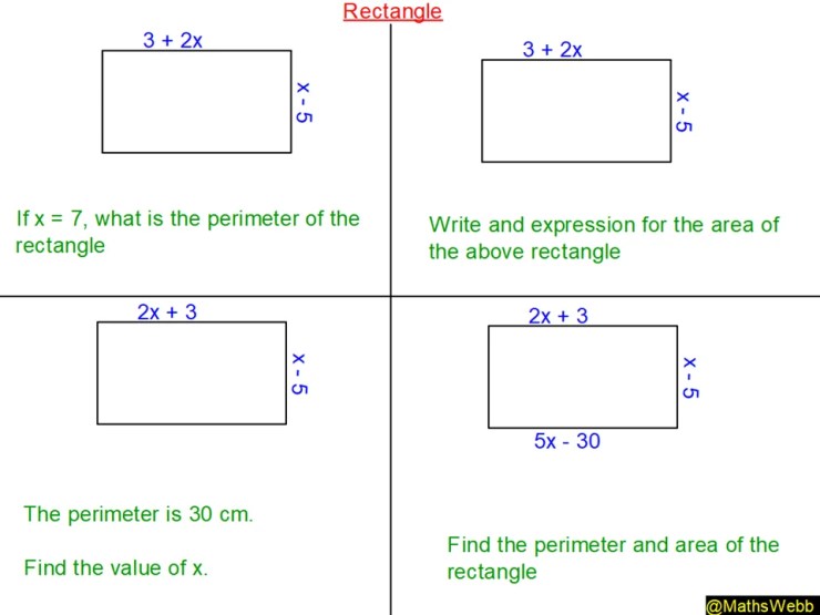 Another lovely algebraic rectangle – SSDD Problems