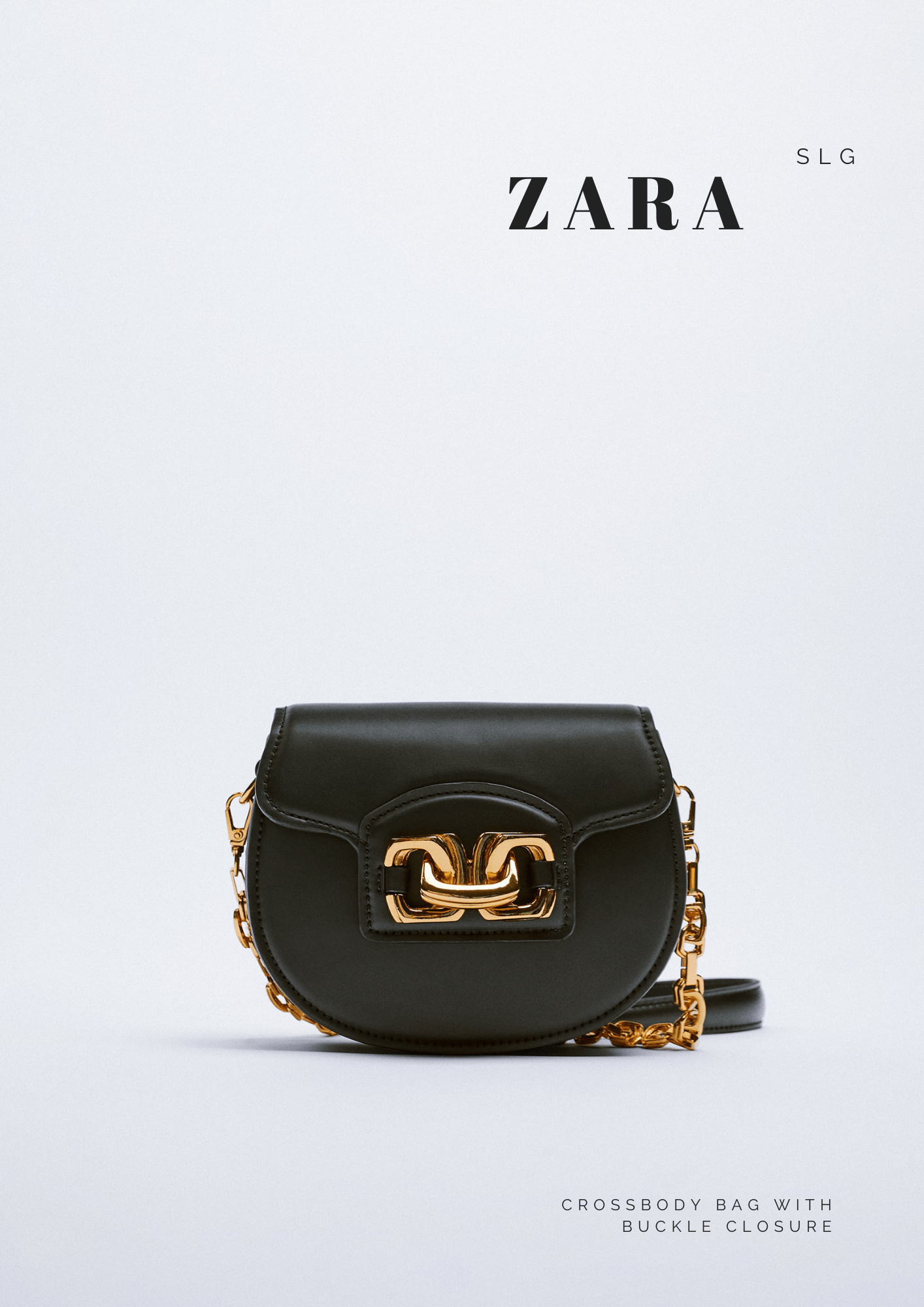 an image of a Zara bag which is an alternative to luxury small leather goods (slg).