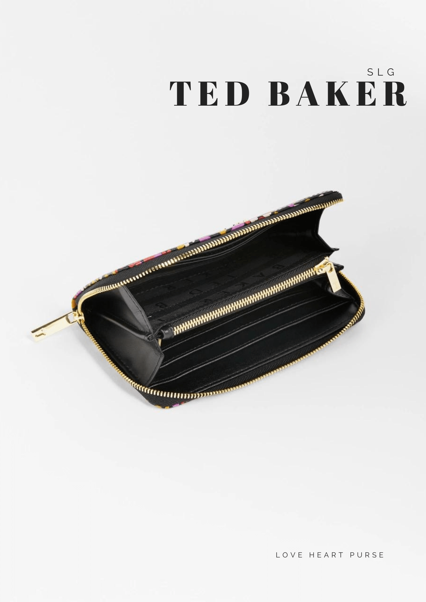 an image of a Ted Baker purse which is an alternative to luxury small leather goods.