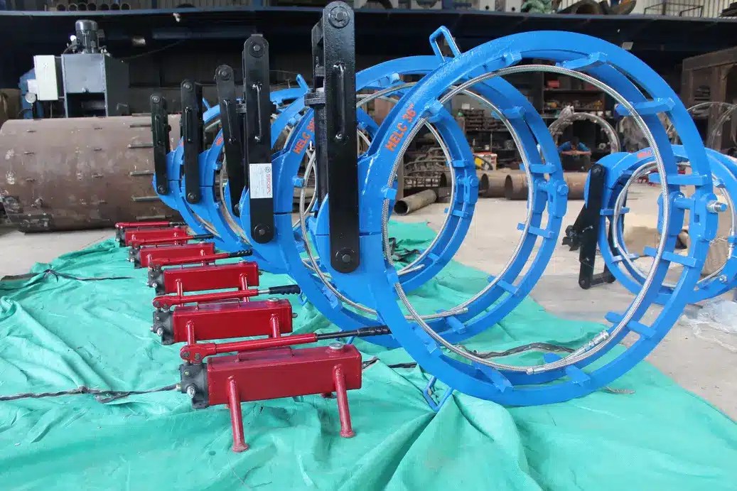 external-lineup-clamp-hydraulic