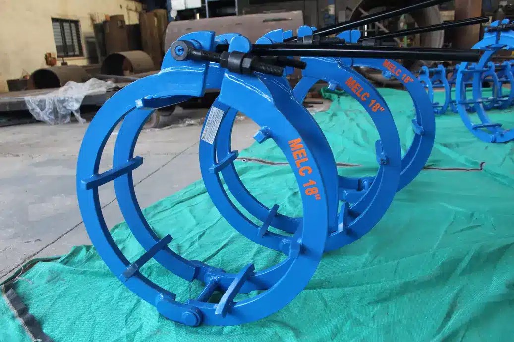 Mechanical external lineup clamp 18"