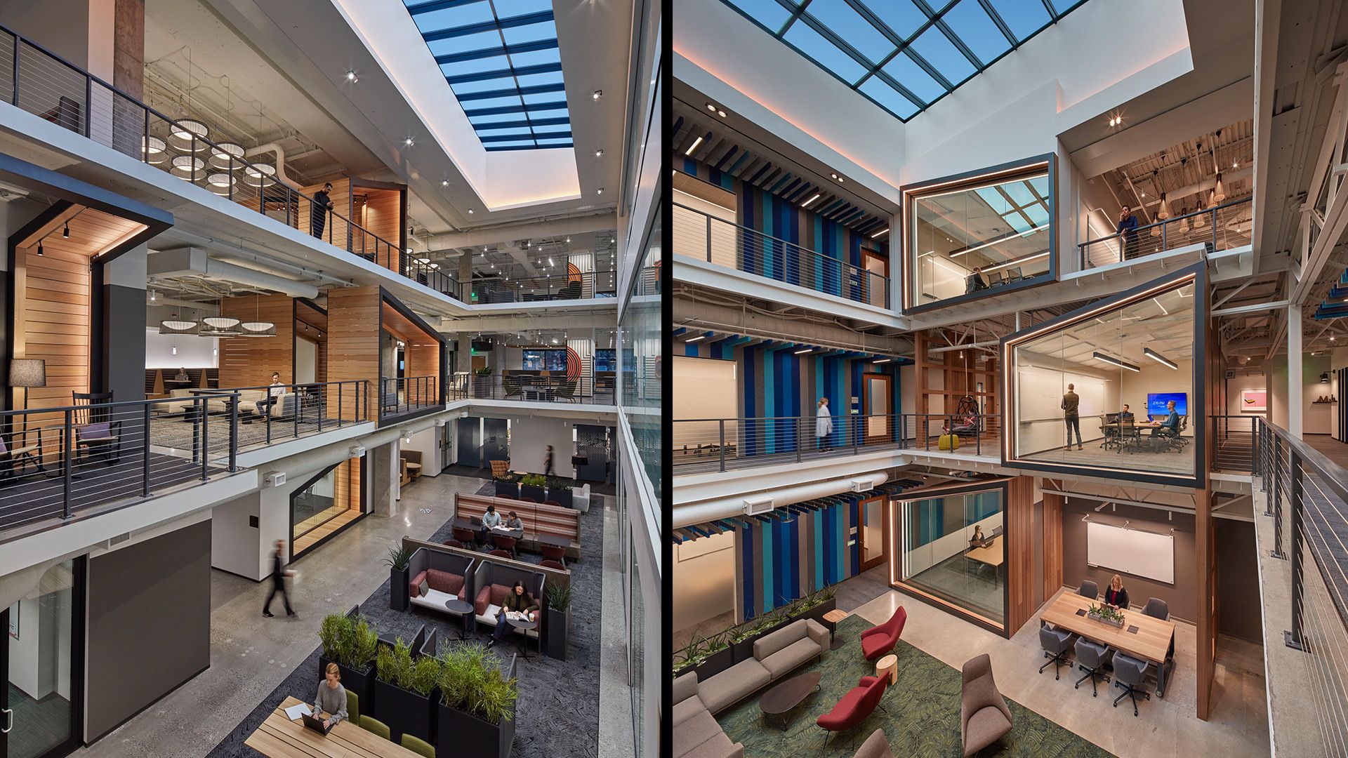 Microsoft B121 and B122 – Intelligent Workplace Offices Design