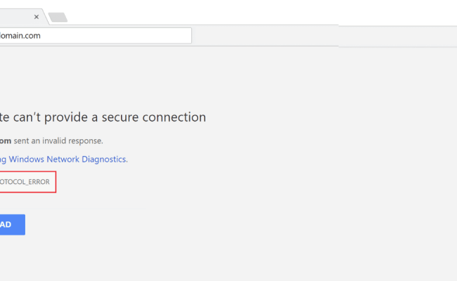 ERR_SSL_PROTOCOL_ERROR In Chrome: How To Fix?