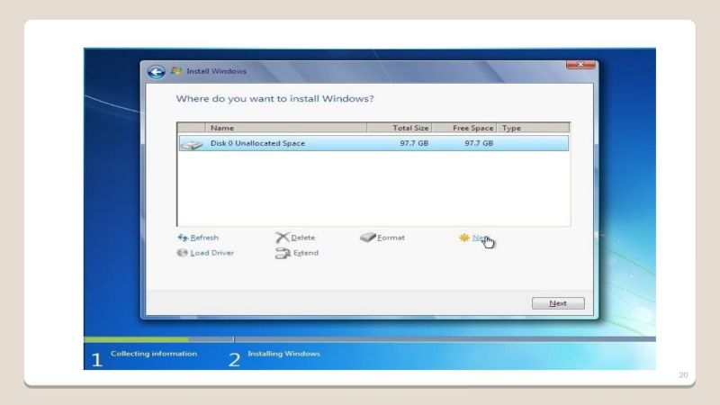How To Install Windows 7 Operating System Step By Step Procedure - Geometric Illustration Collection - 4K Quality