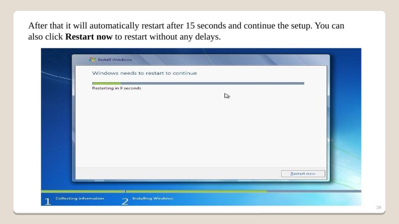 How To Install Windows 7 Operating System Step By Step Procedure - Dark Design Collection - 4K Quality