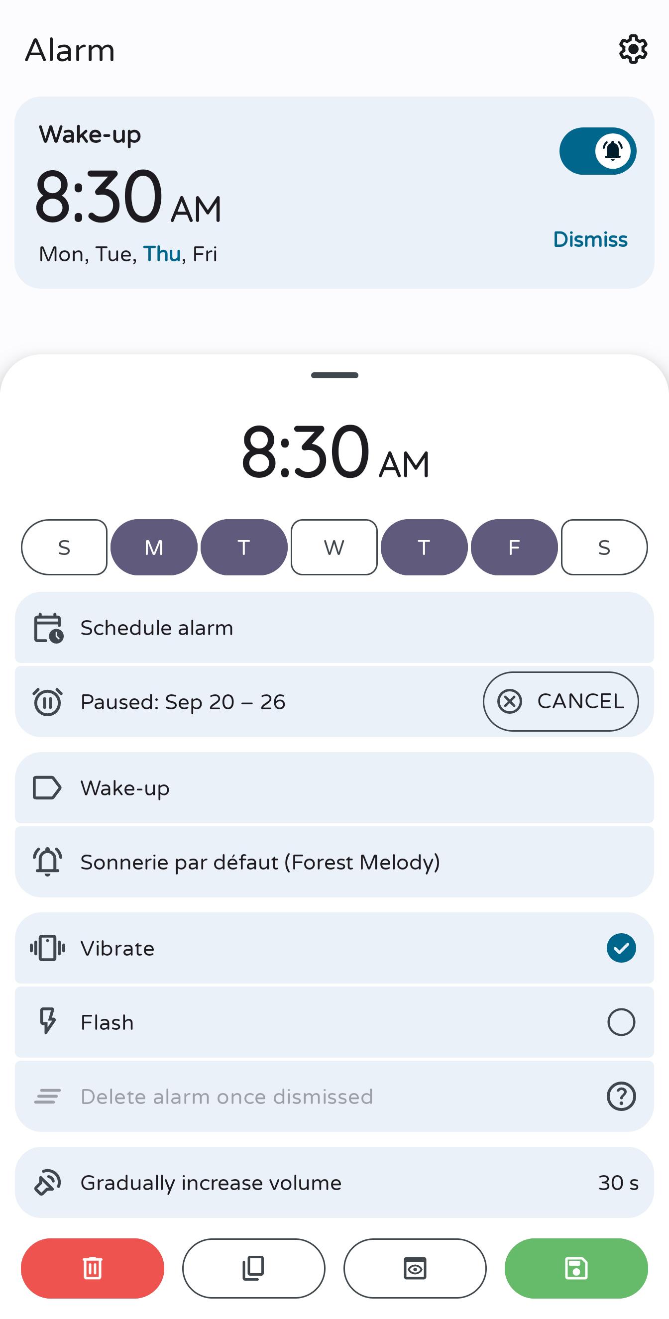 Clock screenshot 1