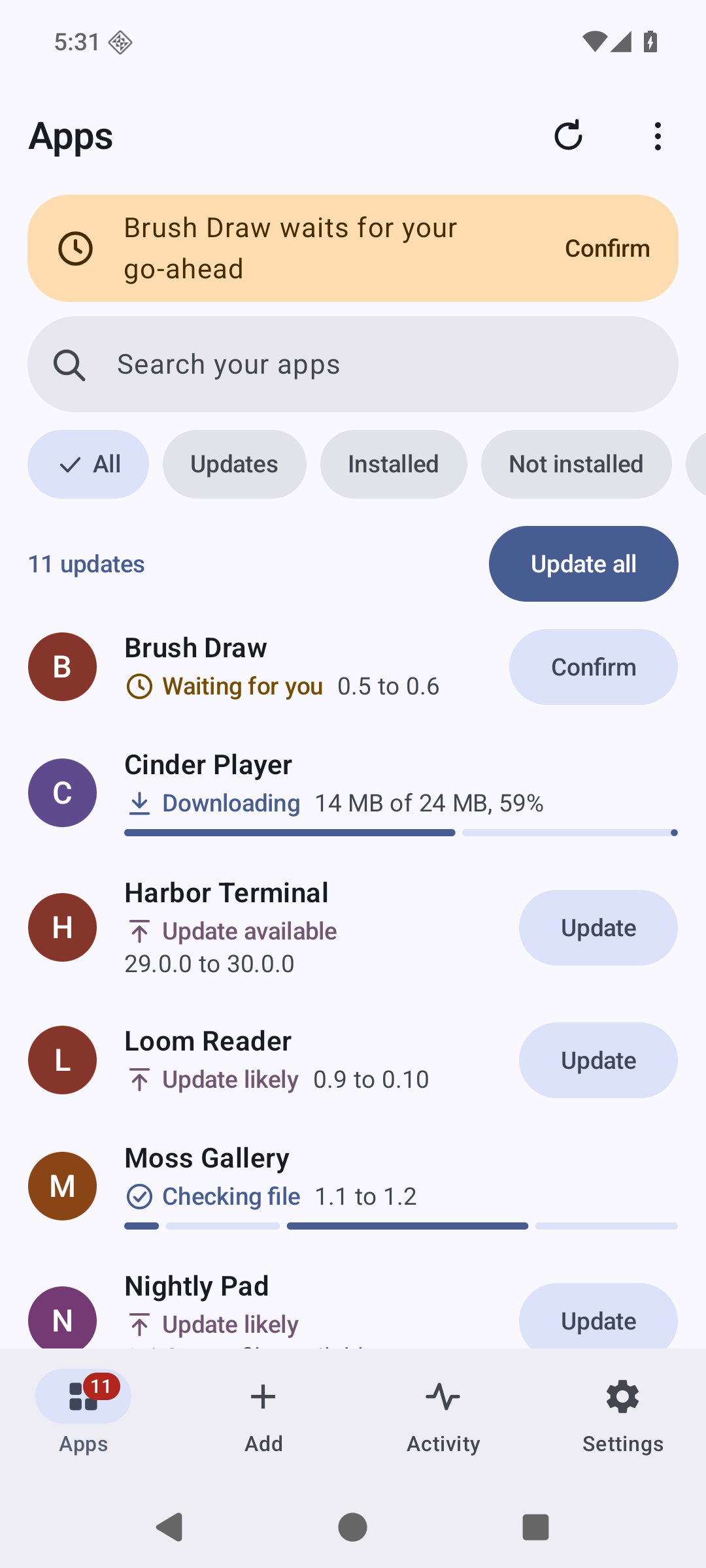 Tern screenshot 1